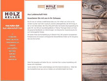 Tablet Screenshot of kellerholz.de